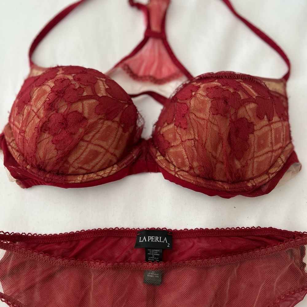 Beautiful Red La Perla Set